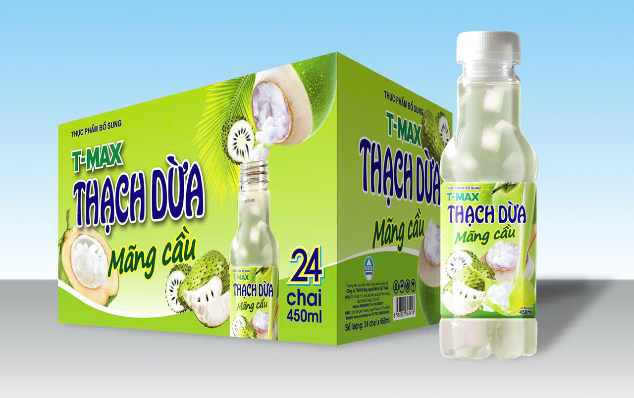 Thạch dừa mãng cầu Nava